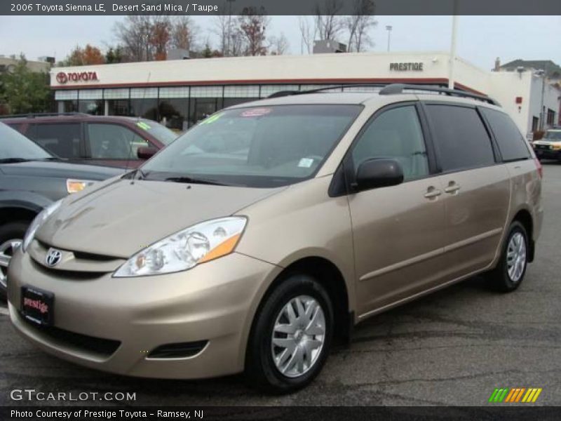 Desert Sand Mica / Taupe 2006 Toyota Sienna LE