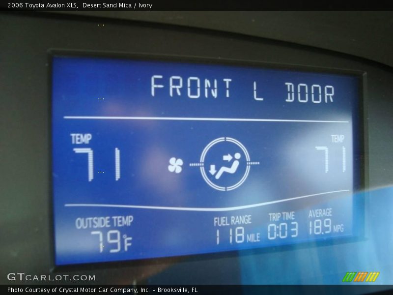 Desert Sand Mica / Ivory 2006 Toyota Avalon XLS
