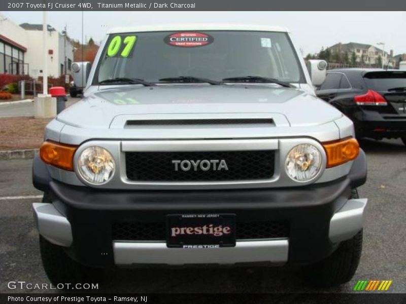 Titanium Metallic / Dark Charcoal 2007 Toyota FJ Cruiser 4WD