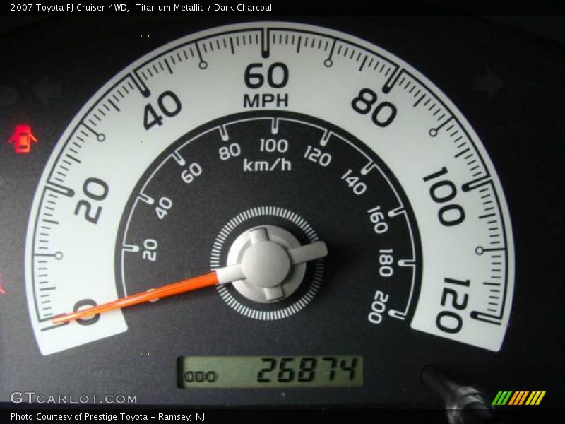 Titanium Metallic / Dark Charcoal 2007 Toyota FJ Cruiser 4WD