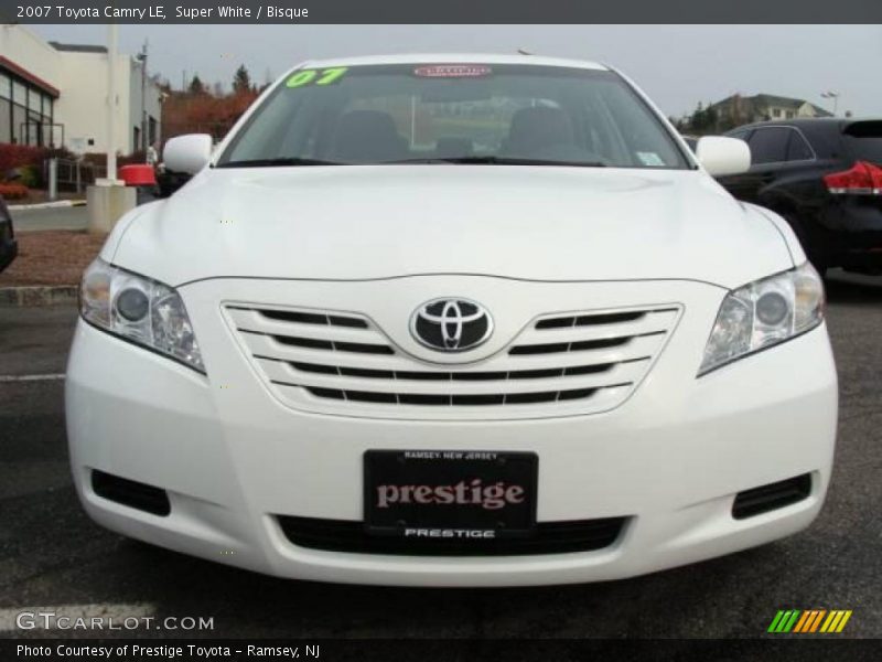 Super White / Bisque 2007 Toyota Camry LE