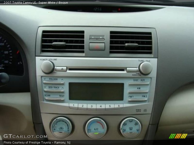 Super White / Bisque 2007 Toyota Camry LE