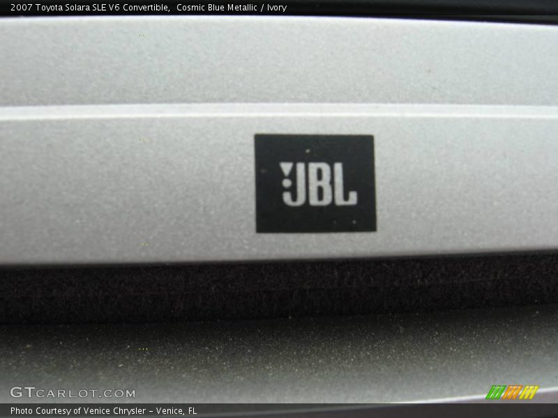 Cosmic Blue Metallic / Ivory 2007 Toyota Solara SLE V6 Convertible