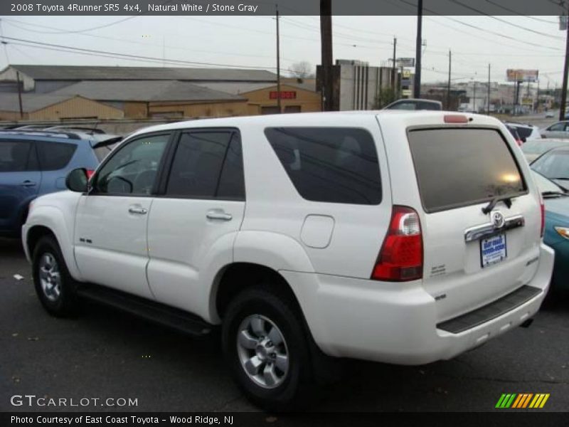 Natural White / Stone Gray 2008 Toyota 4Runner SR5 4x4