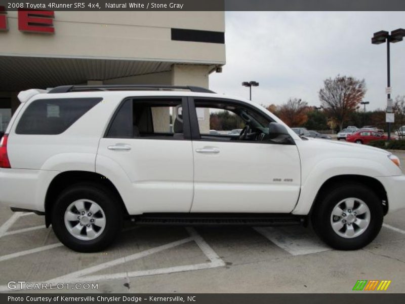 Natural White / Stone Gray 2008 Toyota 4Runner SR5 4x4