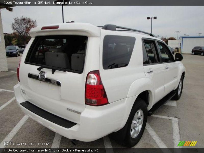 Natural White / Stone Gray 2008 Toyota 4Runner SR5 4x4