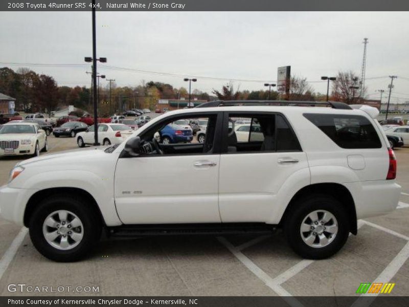 Natural White / Stone Gray 2008 Toyota 4Runner SR5 4x4
