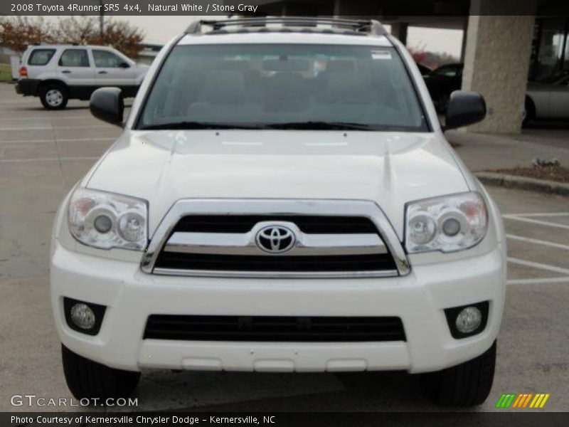 Natural White / Stone Gray 2008 Toyota 4Runner SR5 4x4