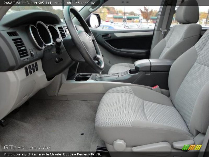 Natural White / Stone Gray 2008 Toyota 4Runner SR5 4x4