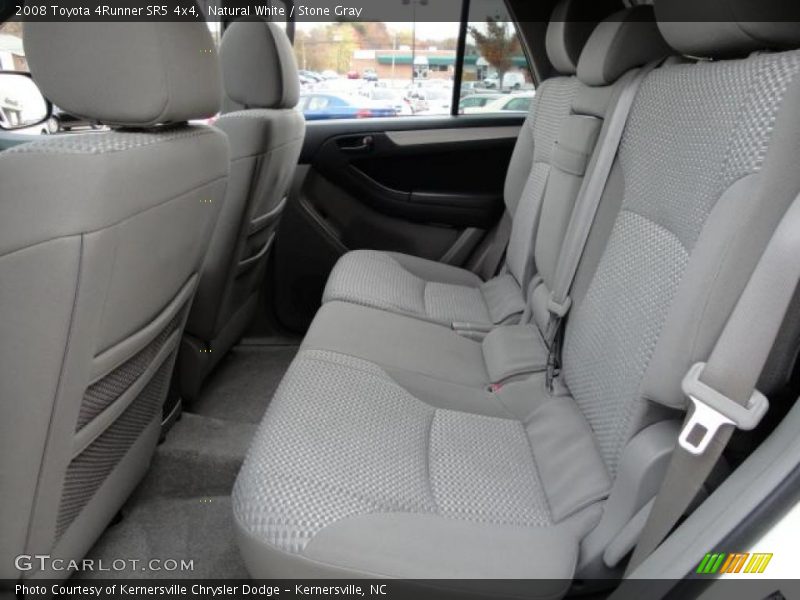 Natural White / Stone Gray 2008 Toyota 4Runner SR5 4x4