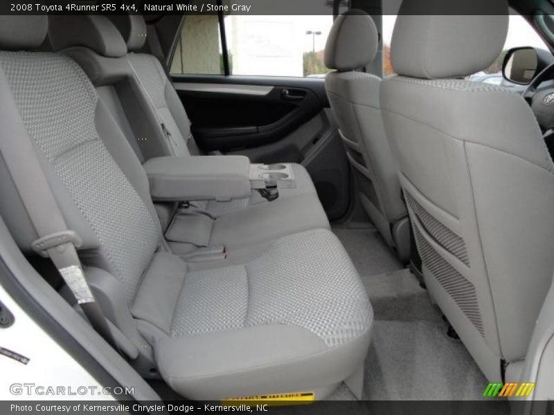 Natural White / Stone Gray 2008 Toyota 4Runner SR5 4x4