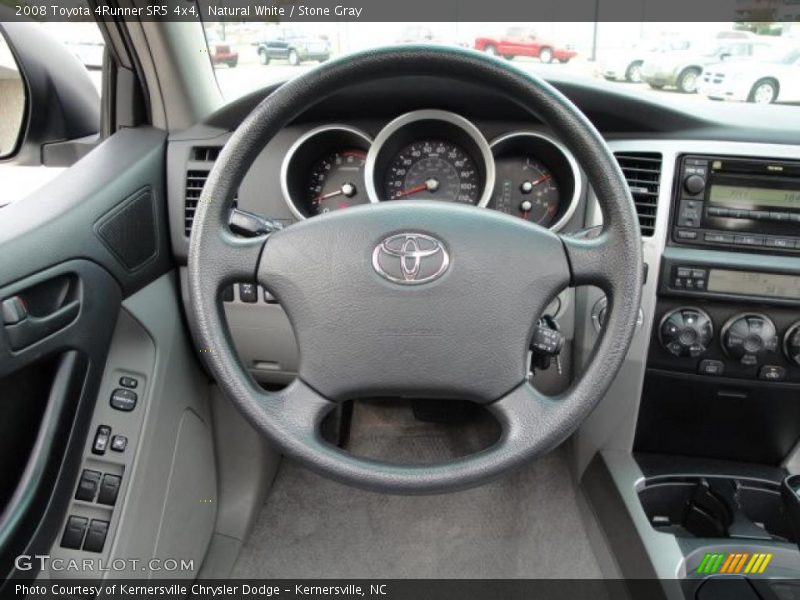Natural White / Stone Gray 2008 Toyota 4Runner SR5 4x4
