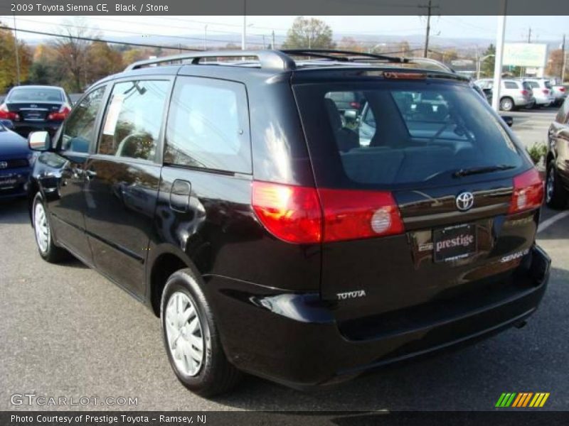 Black / Stone 2009 Toyota Sienna CE