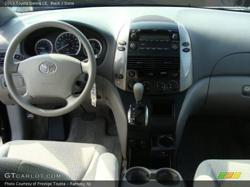 Black / Stone 2009 Toyota Sienna CE