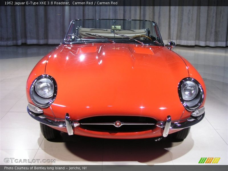 Carmen Red / Carmen Red 1962 Jaguar E-Type XKE 3.8 Roadster