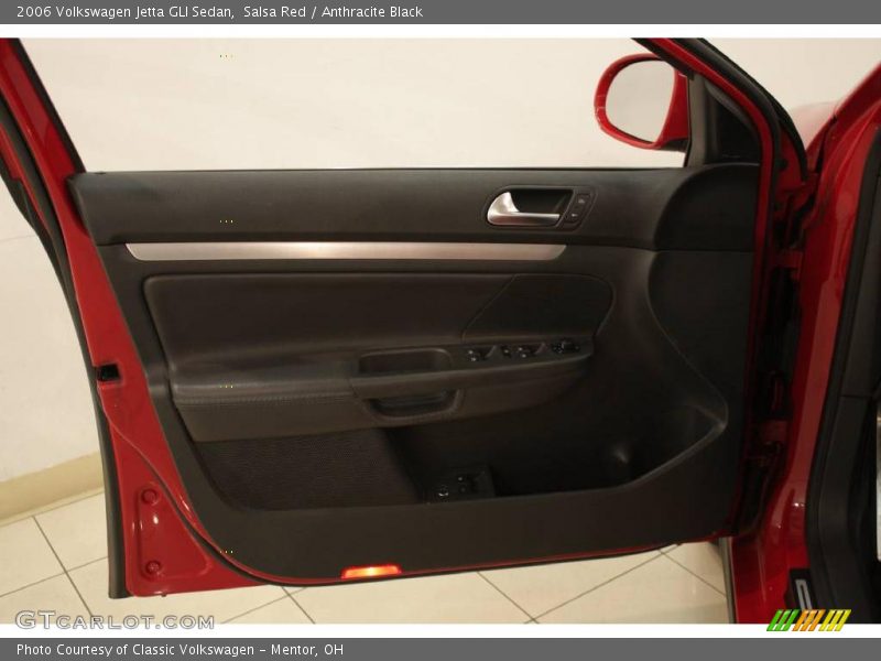 Salsa Red / Anthracite Black 2006 Volkswagen Jetta GLI Sedan