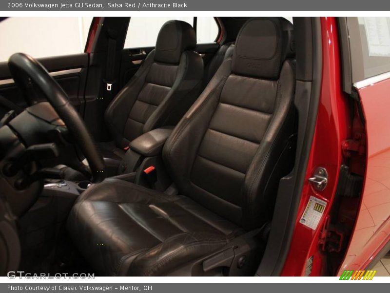 Salsa Red / Anthracite Black 2006 Volkswagen Jetta GLI Sedan