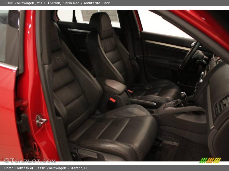 Salsa Red / Anthracite Black 2006 Volkswagen Jetta GLI Sedan