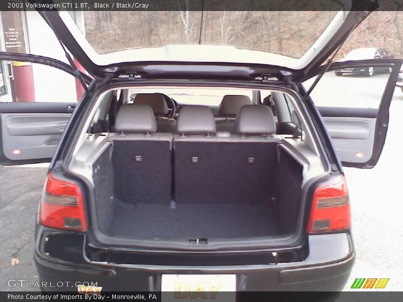 Black / Black/Gray 2003 Volkswagen GTI 1.8T