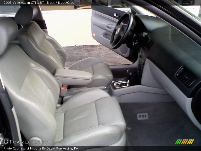 Black / Black/Gray 2003 Volkswagen GTI 1.8T