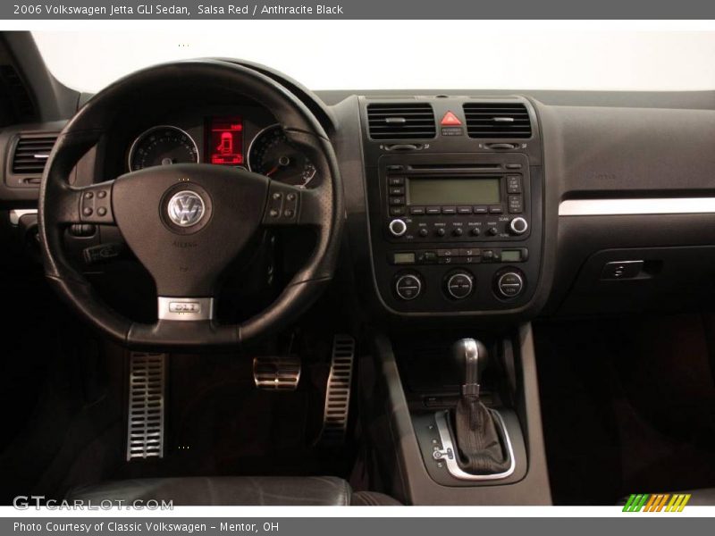 Salsa Red / Anthracite Black 2006 Volkswagen Jetta GLI Sedan