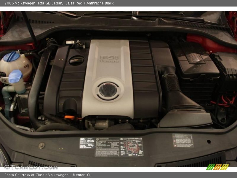 Salsa Red / Anthracite Black 2006 Volkswagen Jetta GLI Sedan