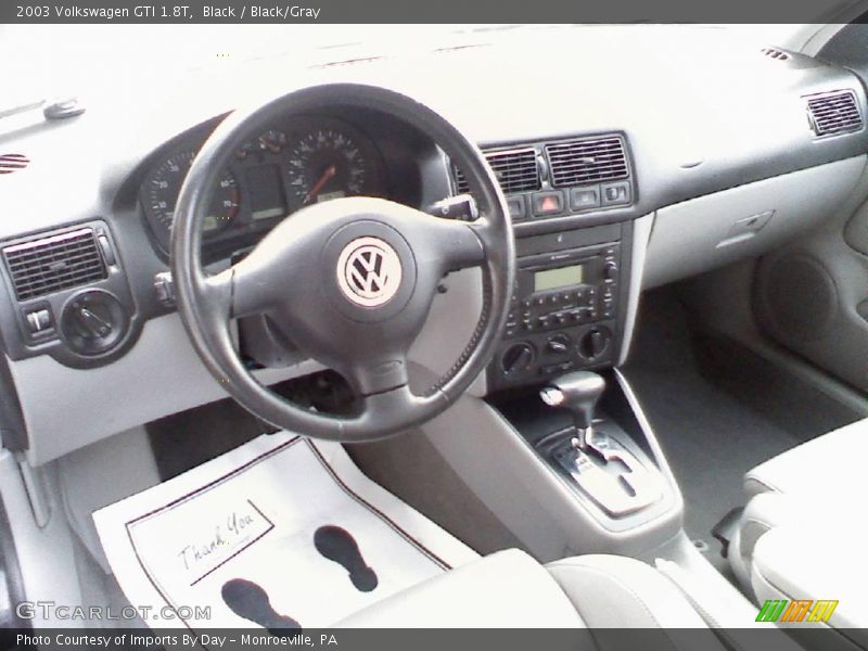 Black / Black/Gray 2003 Volkswagen GTI 1.8T