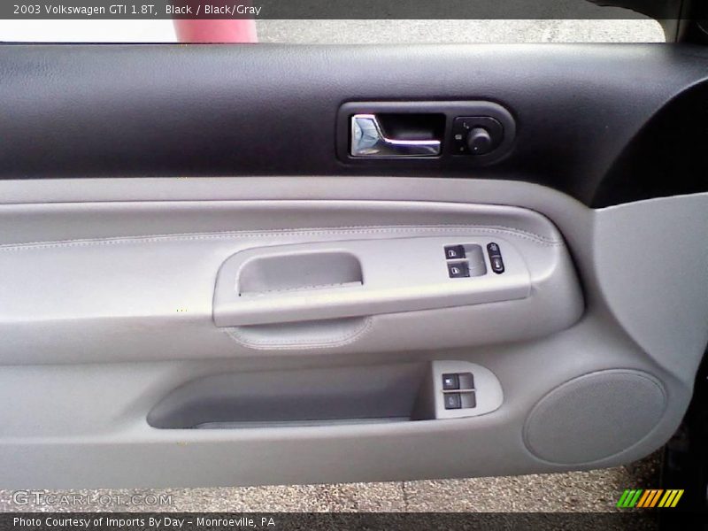 Black / Black/Gray 2003 Volkswagen GTI 1.8T