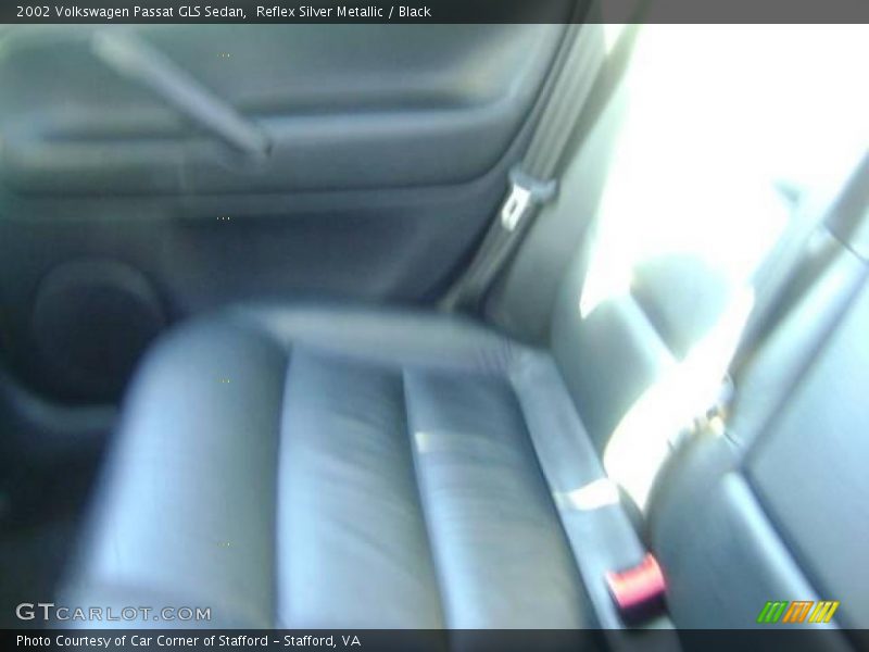 Reflex Silver Metallic / Black 2002 Volkswagen Passat GLS Sedan