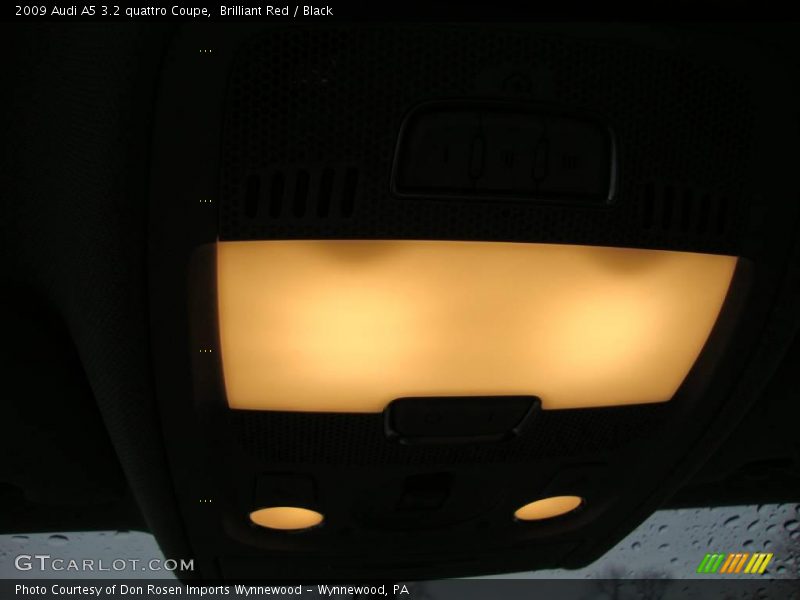 Brilliant Red / Black 2009 Audi A5 3.2 quattro Coupe