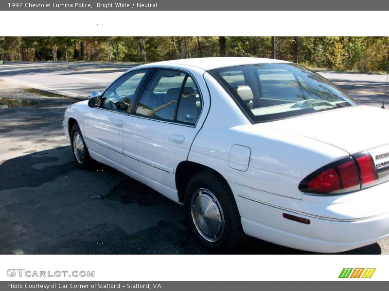 Bright White / Neutral 1997 Chevrolet Lumina Police