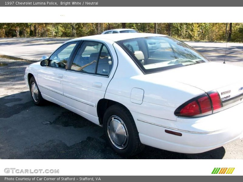 Bright White / Neutral 1997 Chevrolet Lumina Police