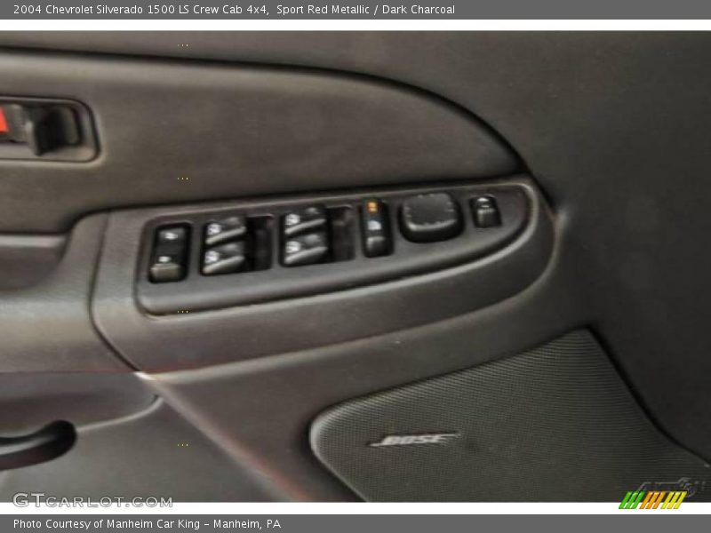 Sport Red Metallic / Dark Charcoal 2004 Chevrolet Silverado 1500 LS Crew Cab 4x4