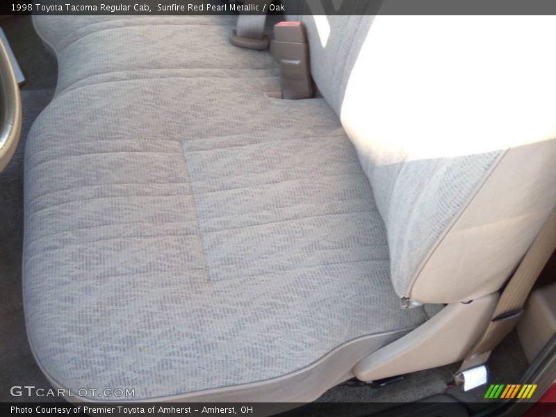 Sunfire Red Pearl Metallic / Oak 1998 Toyota Tacoma Regular Cab