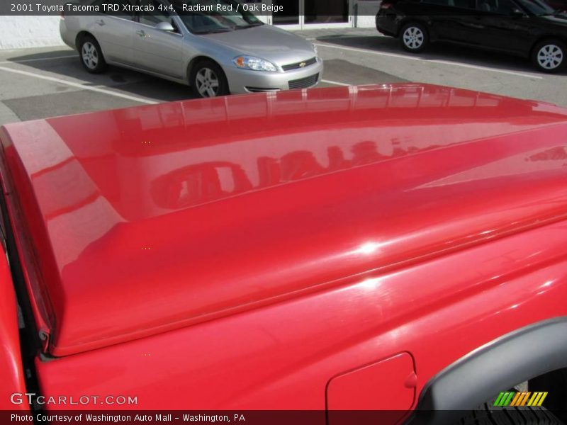 Radiant Red / Oak Beige 2001 Toyota Tacoma TRD Xtracab 4x4
