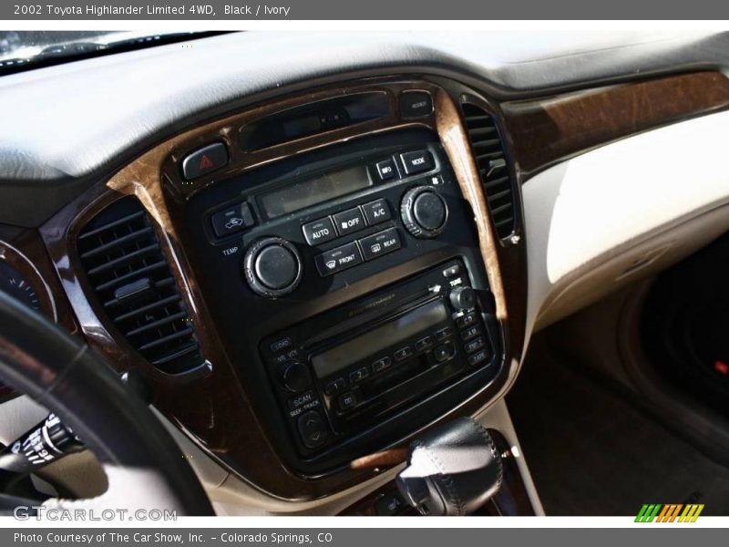 Black / Ivory 2002 Toyota Highlander Limited 4WD