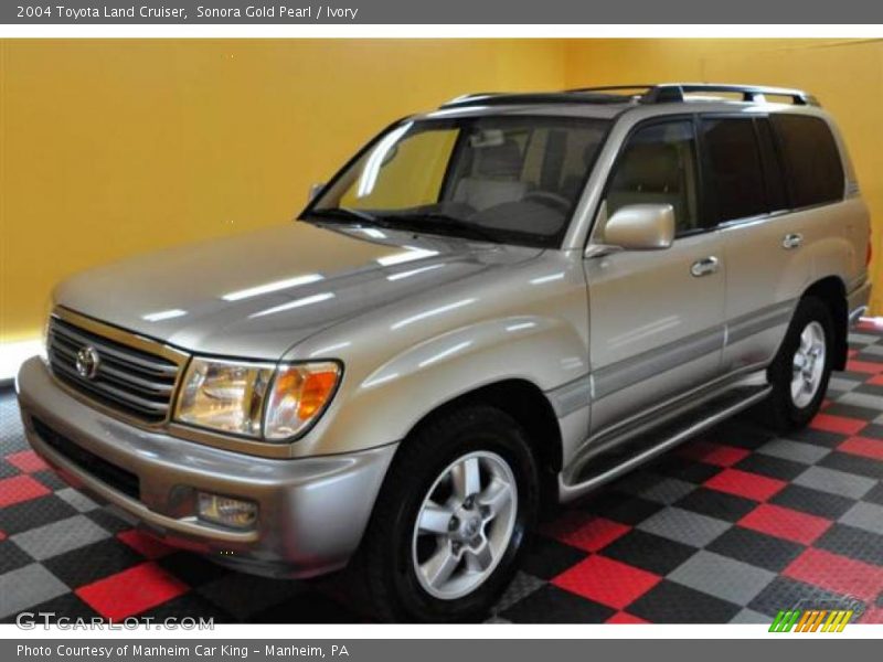 Sonora Gold Pearl / Ivory 2004 Toyota Land Cruiser