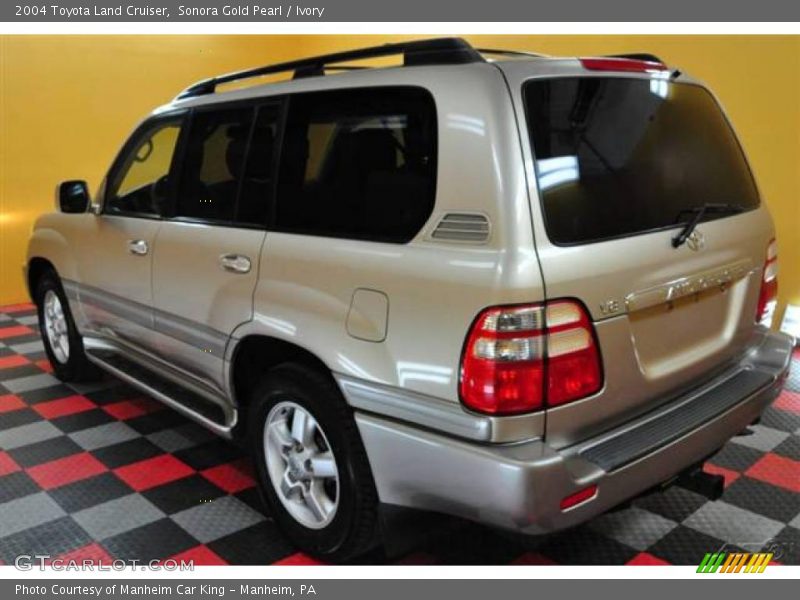 Sonora Gold Pearl / Ivory 2004 Toyota Land Cruiser