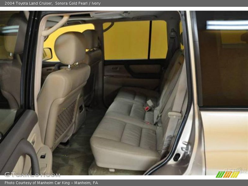 Sonora Gold Pearl / Ivory 2004 Toyota Land Cruiser