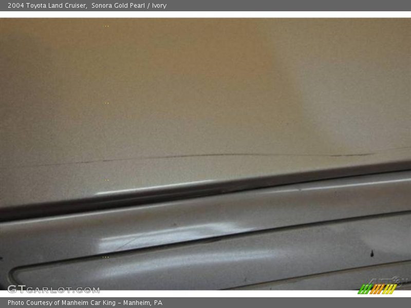 Sonora Gold Pearl / Ivory 2004 Toyota Land Cruiser