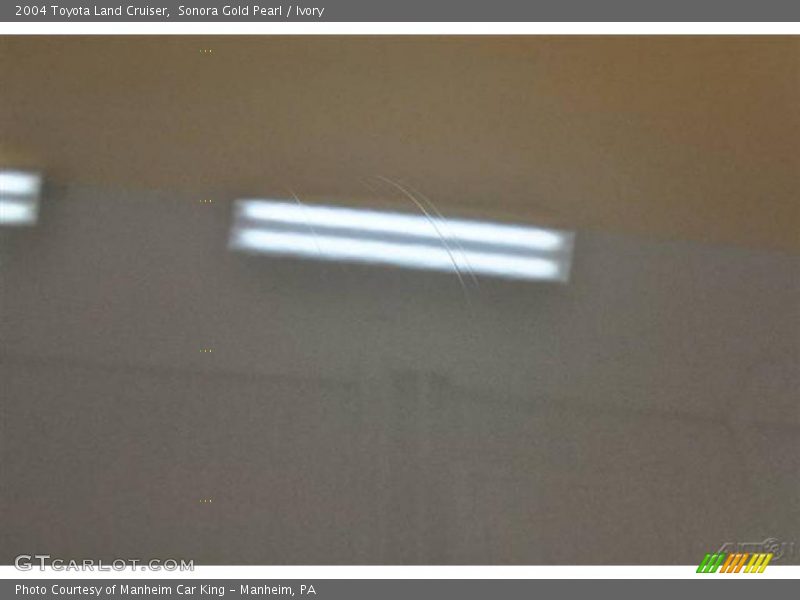 Sonora Gold Pearl / Ivory 2004 Toyota Land Cruiser