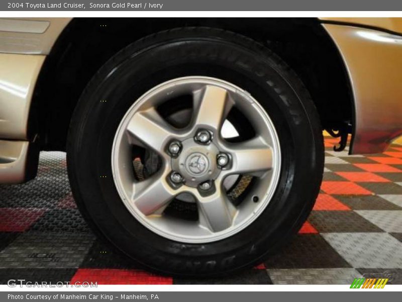 Sonora Gold Pearl / Ivory 2004 Toyota Land Cruiser