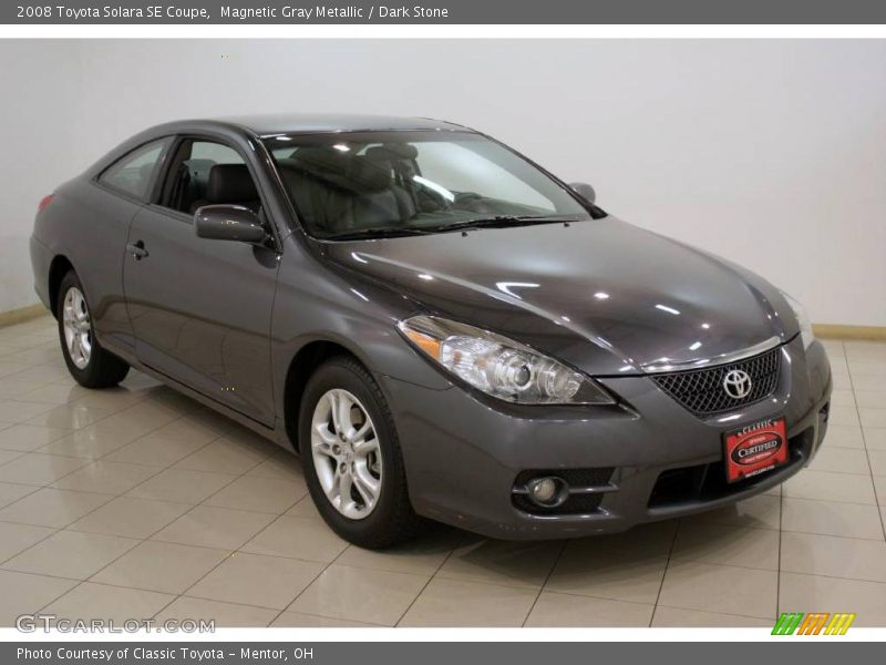 Magnetic Gray Metallic / Dark Stone 2008 Toyota Solara SE Coupe