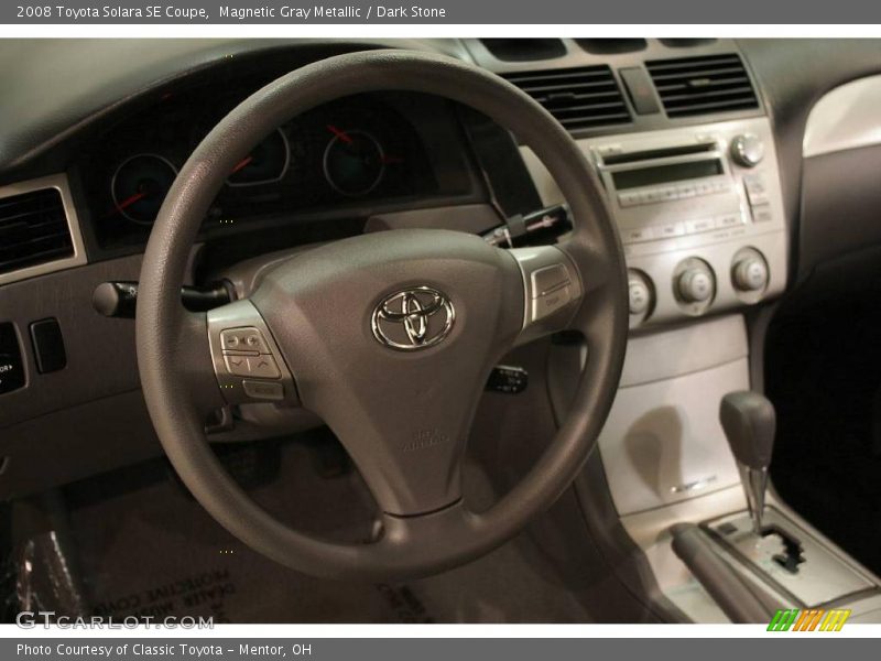 Magnetic Gray Metallic / Dark Stone 2008 Toyota Solara SE Coupe