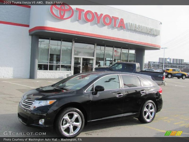 Black / Ivory 2009 Toyota Venza V6 AWD