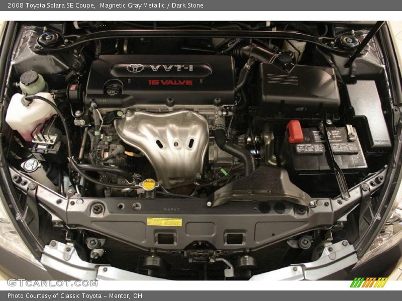 Magnetic Gray Metallic / Dark Stone 2008 Toyota Solara SE Coupe