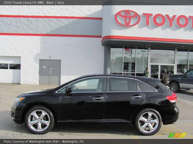Black / Ivory 2009 Toyota Venza V6 AWD