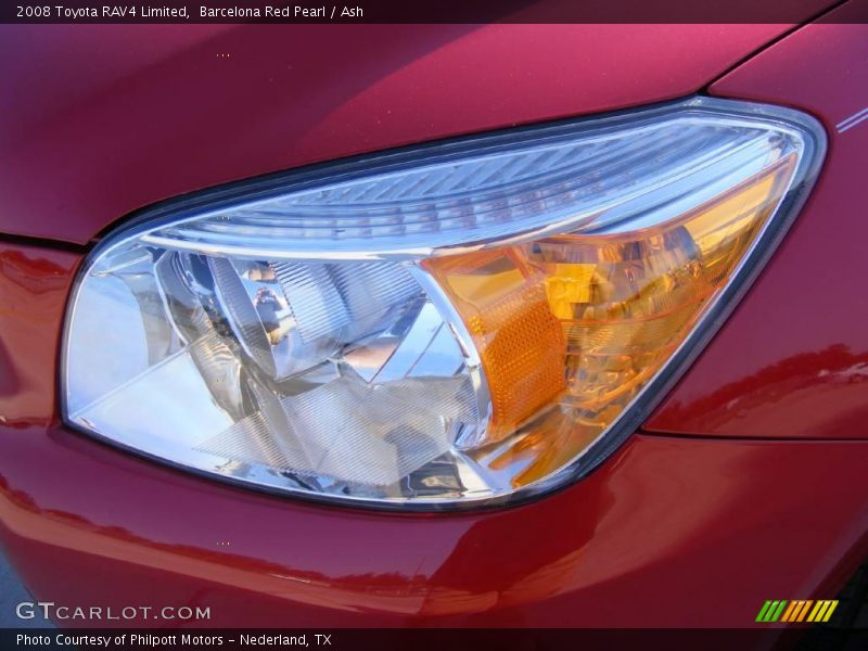 Barcelona Red Pearl / Ash 2008 Toyota RAV4 Limited