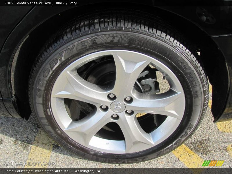 Black / Ivory 2009 Toyota Venza V6 AWD