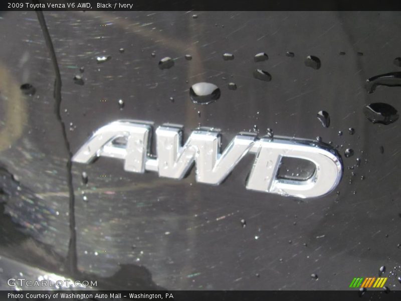 Black / Ivory 2009 Toyota Venza V6 AWD